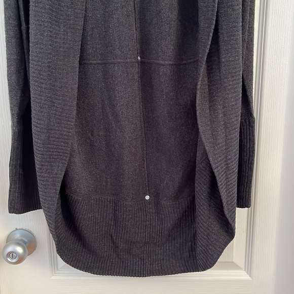 Triple five soul grey cocoon cardigan sweater - Picture 3 of 4